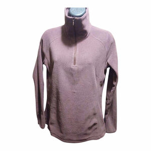 Columbia Women’s Quarter Zip Fleece Pullover Maroon Size S